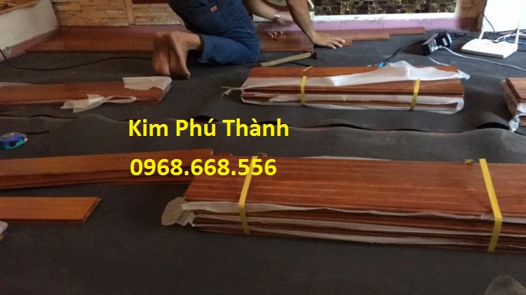 Sàn Gỗ Căm Xe Thi Công Tại Số 25, Ngõ 35 Cát Linh