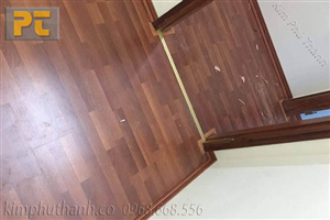 Ảnh Thi công sàn gỗ công nghiệp ThaiEver D932 1tai Goldmark City